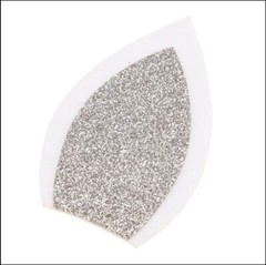 4pc. Glitter felt unicorn ears 3 inch WHOLESALE for unicorn headband