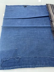Vintage Japanese BORO Indigo Sashiko Denim Rag Patchwork Katazome Shabby Set A