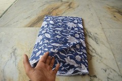 NO TARRIF CHARGES 100% ✅ 5 Yard Hand Print 100% Cotton Floral Fabric ZK-23*