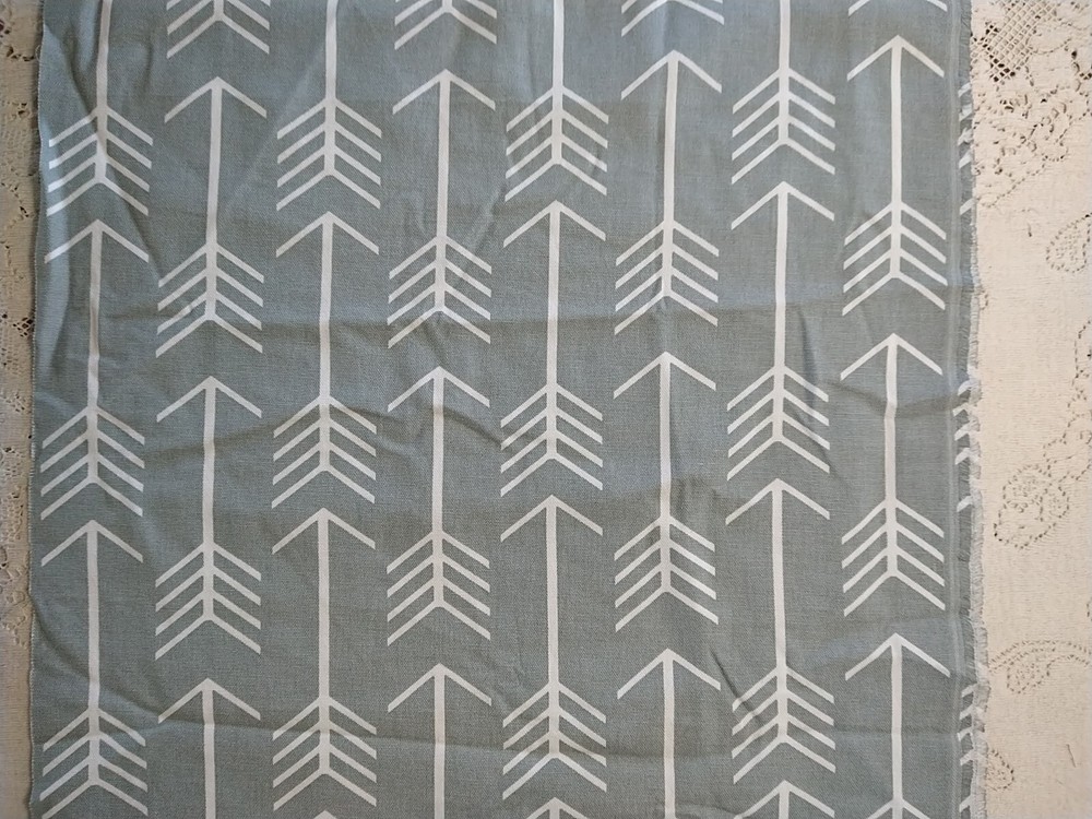 Premier Prints Fabric Gray Arrows Cotton Home Decor BTHY 18″ L x 57″ Wide