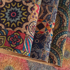 8 Pack Colorful Cork Fabric Sheets – 8.3″X11.8″ (20X30Cm) Soft Natural Texture R