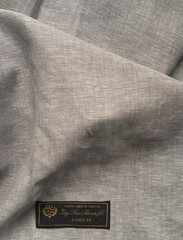 LORO PIANA LINEN 55 Luxury Italian Suiting Cloth Fabric 44% Wool 55% Linen 1.1yd
