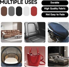 Black Marine Vinyl Fabric Faux Leather Upholstery Pleather 0.6mm Thick