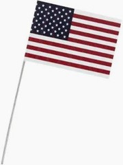 Make your own 7″ x 13″ Flags 10 Flags per Yard or Use to Decorate 80% Polyester