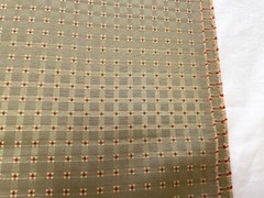 Woven Plaid Home Decor Fabric Textured Green Red 56″ x 2 Yards