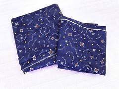 5 Plus Yards X 44.5″ Wide (2 PCS) Vint. Christmas Fabric Let It Snow By TAF NEW!