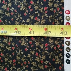 Retired Moda Fabric 3 Sisters Paris Flea Market Dark Floral 141×43 READ
