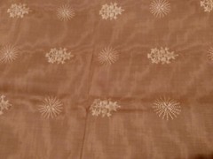 3yd x 54″ BP23 BEIGEY MOIRE FLORAL MOTIF SILK BLEND JACQUARD DESIGNER FABRIC