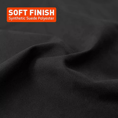 MODIGT Suede Roof Liner Fabric 3mm Foam Backing Black Beige Gray Brown DIY