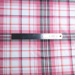 Plaid Double Brushed Poly Spandex Jersey Knit Fabric (5 Colors) – By the Yard