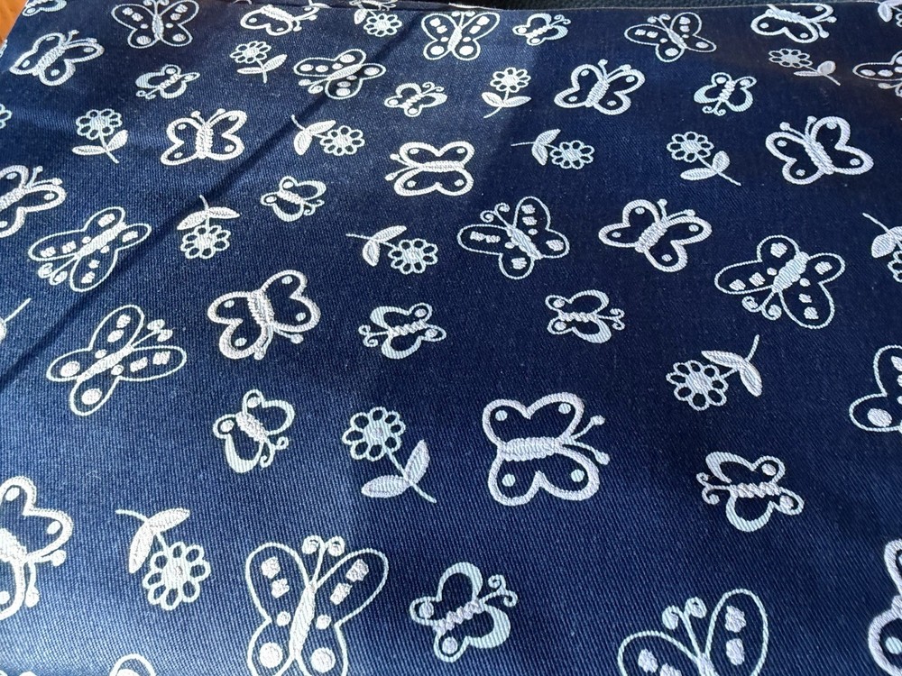 3.7 Yards Of Printed Cotton Denim (210)