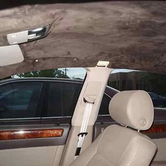 Suede Headliner Fabric Car Roof Liner Upholstery Renew Polyester Back Material