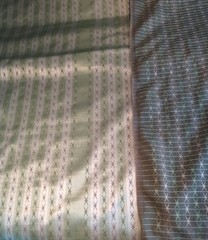Retro Atomic Star Vinyl Coated Upholstery/Wall Cover Fabric Remnant 66″ Wide NOS