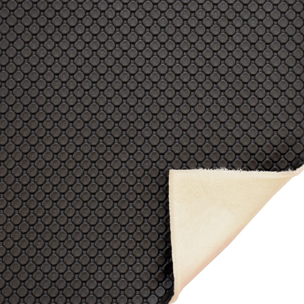Spradling Boat 1/8 Foam Back Vinyl 119010 | Cubix Black 54 Inch (YD)