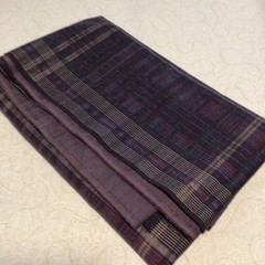 Bonded Wool Fabric 1.75 Yards X 60” Wide Heathery Plum Plaid Create Sew It