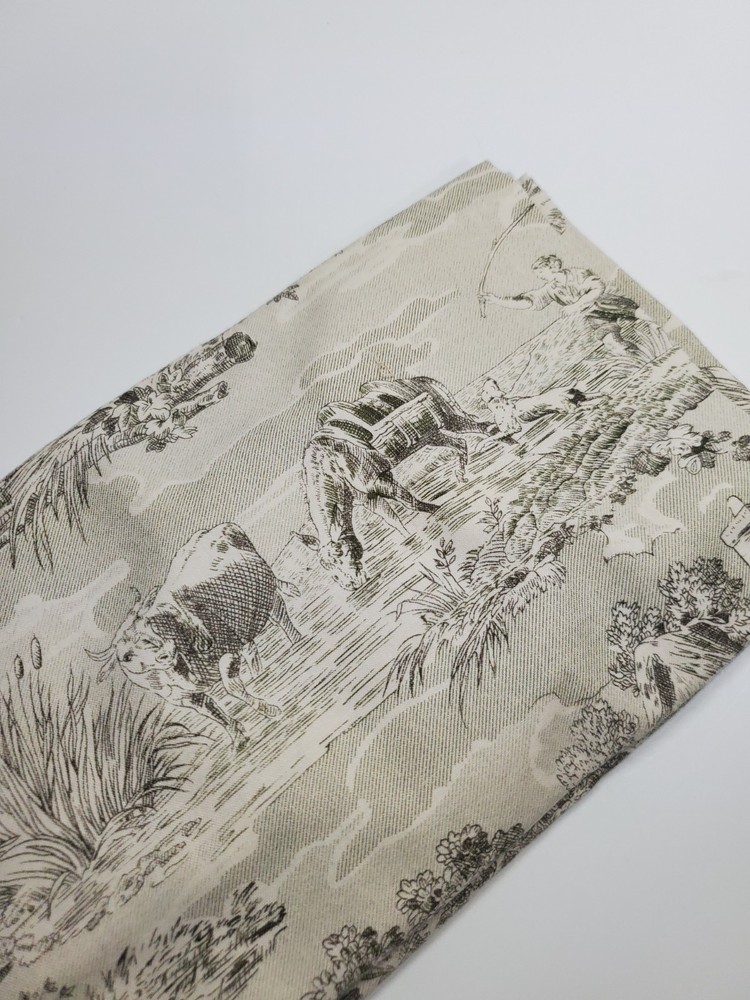 Toile Fabric Back Home Again Kaye England Wilmington Reproduction FAT QUARTER