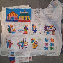 VTG Fabric Destash Lot 8.4 lbs – Winnie The Pooh, Dolls, Christmas Books & More