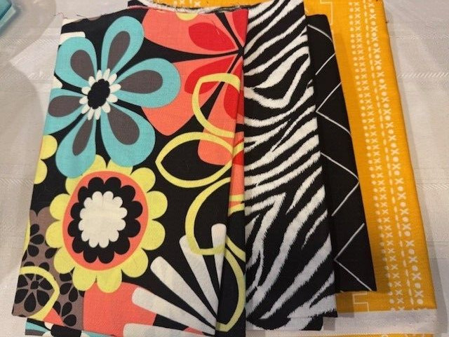 Fabric Scraps Lot For Quilts, Scrapbooking, Sewing, Crafts 1-LB-9OZ -Free Ship
