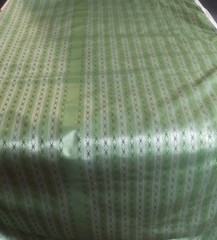 Retro Atomic Star Vinyl Coated Upholstery/Wall Cover Fabric Remnant 66″ Wide NOS