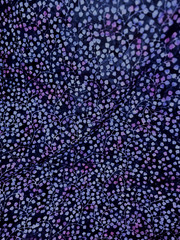 $12 Per Yard SewBatik Rayon Batik Fabric Gardinista Vine – Navy 45″ Wide