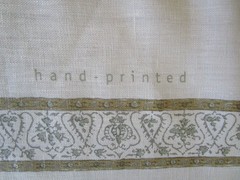 Namay Samay’s NILOFER 65″ Linen Print with 41″ long borders Leftover