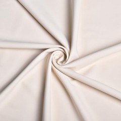2 Yards BeigeWhite Nylon Spandex Fabric 220 GSM 63 Inch 4Way Stretch Swim