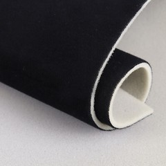 Black Headliner Fabrics 1/8″ Foam Backed 100″x60″ Car Roof Door Panel Upholstery