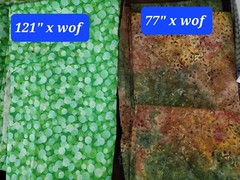 Estate Mixed Brands Quilting Fabric Lot 14 Different 18.8 Yards Total