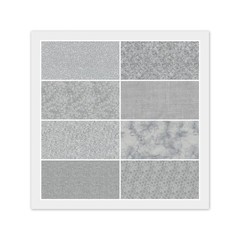 Gray FAT QUARTERS: 8) 18″ x 22 FQ Bundle, Quilting 100% Cotton Fabric