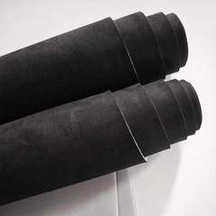 Suede Auto Headliner Fabric 54 L × 60 W with Foam Backing – Black Interior Repla