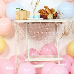 5×5 feet NATURAL DECORATIVE FISHNET Wall Table Party Wedding Events Decorations