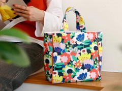 OEKO-TEX Flower Floral Patterned Fabric made in Korea by the Half Yard