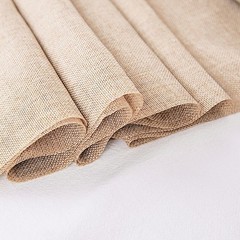 54″ x 10 yards Natural Faux Burlap Fabric Roll Wedding Party Events Decorations
