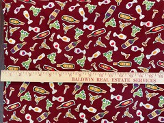 4 Yards Plus 10″ Vint. Robert Kaufman Vineyard Collection Fabric 44″ Wide #D3481