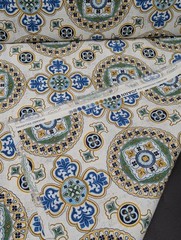 4.5 Yard Outdoor Fabric Lot Medallion Stain Mildew UV-Resistant 54in JoAnn