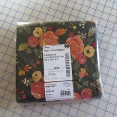 3 Yards Long, Happy Fall Days Green 108″ Wide Quilt Backing Width By Riley Blake