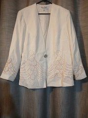 2 pc Lot – Women’s Blazers – Clothing Crafters Repurpose Reuse Recycle Upcycle