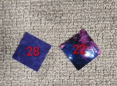 NEW! Charm Pack 50 pieces Quilting Fabric – Purple Blenders – 2.5″ Squares