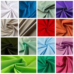 58/60″ Broadcloth Fabric cotton polyester – By The Yard