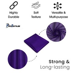 Purple King Mesh Athletic Uniform Jersey Fabric – 60″ Wide – Large Holes