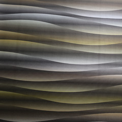 Vinyl Faux Leather Upholstery Fabric – Gradient Wave (3 Colors) By the Yard