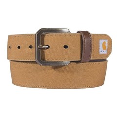 Casual Rugged Duck Canvas Belts, Available in Multiple 36 Carhartt Brown