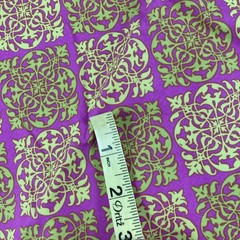 DC-4153 Best Friend Cotton Fabric 37” X 44” Pink Green Summer Soiree Paula Prass