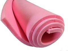luvfabrics Pink Foam Upholstery Sew 1/4″ Craft Padding by the yard,