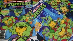 Lot of 6 Teenage Mutant Ninja Turtles Comics Fat Quarter Cotton Fabric FQ Pack