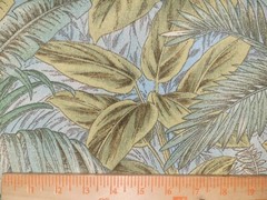 Bahamian Breeze in Surf BTY Tommy Bahama Outdoor 100% Polyester 54″ Wide Leaf