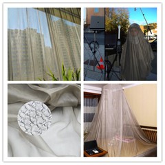 Silver Fiber Fabric Mesh Blocking EMF/RF/Frequency/Microwave for Net Mask Canopy