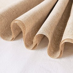 54″ x 10 yards Natural Faux Burlap Fabric Roll Wedding Party Events Decorations