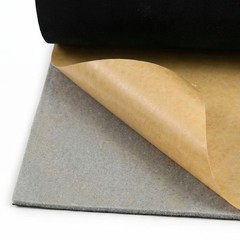 19.7″×80″ Black Suede Headliner w Adhesive Backing For Car/Truck Roof Replace