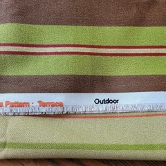 Premier Prints Outdoor Fabric Multi-color Stripe Pattern Terrace 32″W x 2 yd 6″L